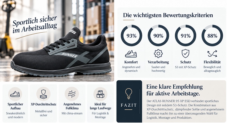 ATLAS RUNNER 95 XP ESD S3